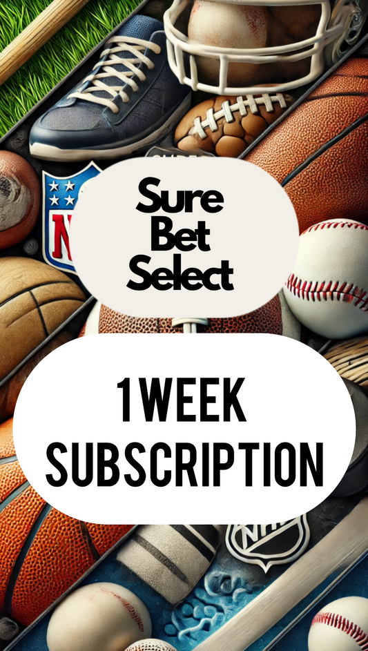 1 Week Subscription (VIP Picks)